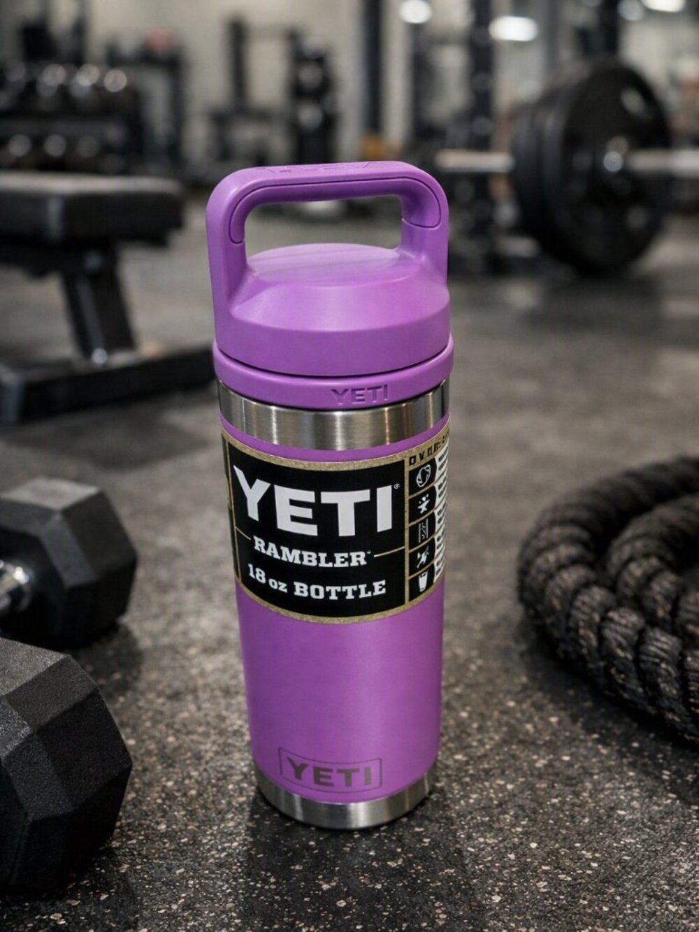 YETI Rambler 18 oz Water Bottle – Dessert Bloom – Screw Lid – Vacuum Insulated